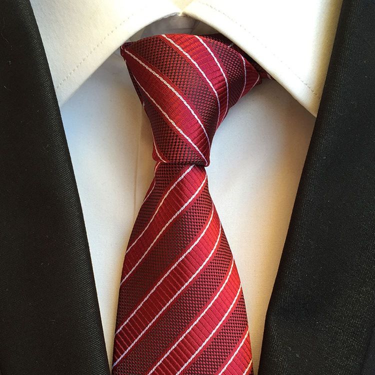 Mænds Forretning Stripe Paisley Tie For Man