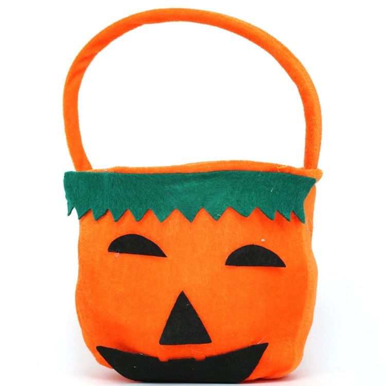 Halloween Kostume Græskar Flannelette Pung