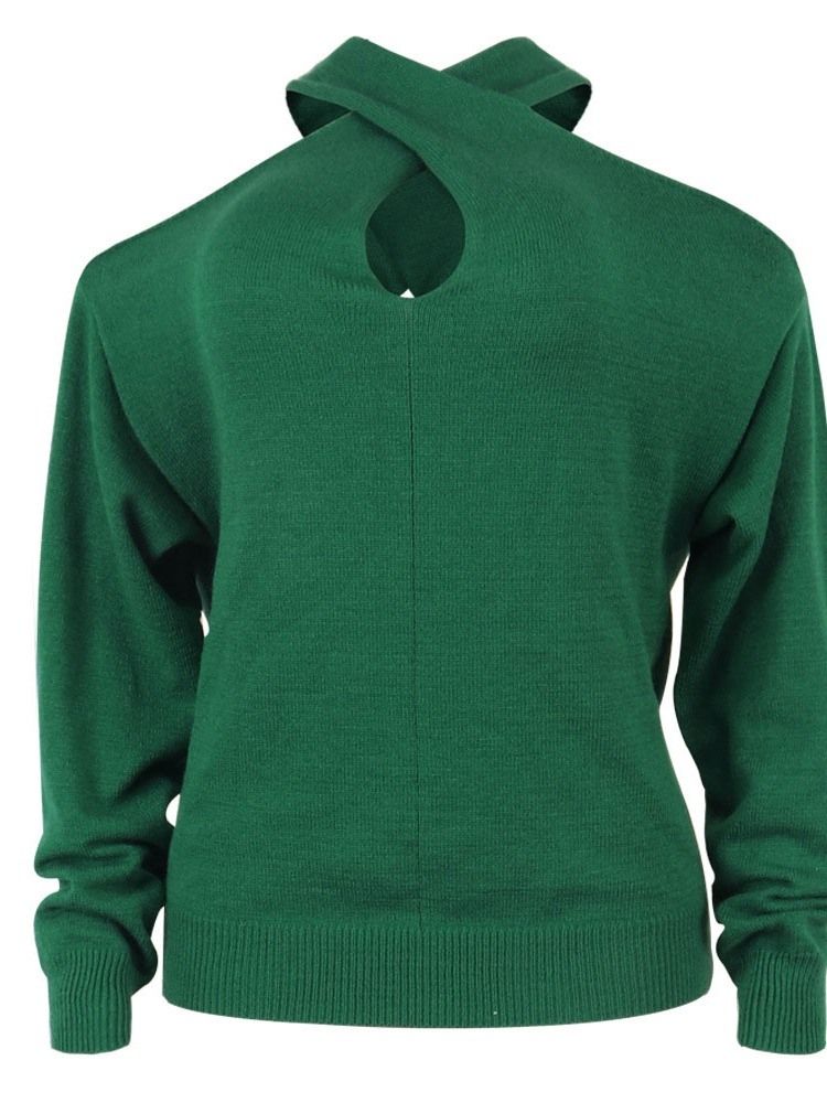 Kvinders Regelmæssig Off-shoulder Sweater