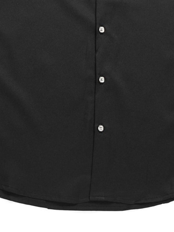Floral Print Casual Slim Single-breasted Men's Shirt